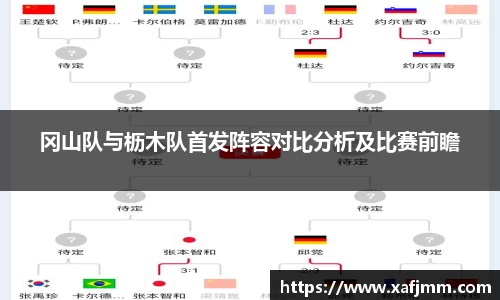 冈山队与枥木队首发阵容对比分析及比赛前瞻